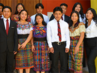 students in Guatemala