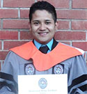 student graduating